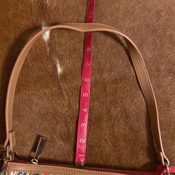 Spartina 449 Daufuskie Island Simple zip shoulder bag Salt Meadow print - Picture 14 of 14